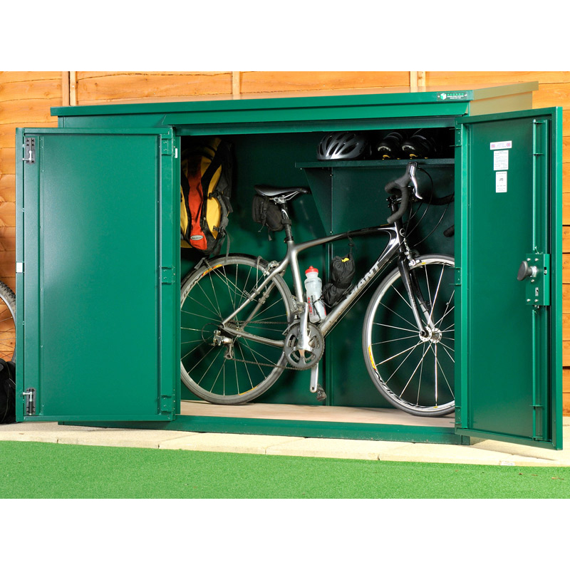 Photos - Inventory Storage & Arrangement Asgard 6' x 3'  Annexe Police Approved Metal Bike Shed  (1.83m x 0.92m)
