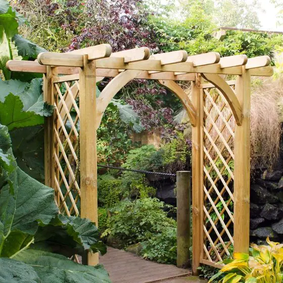 Forest Garden - Large Ultima Pergola Arch
