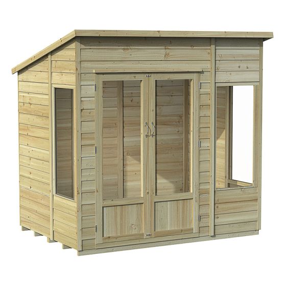 Forest Oakley 7x5 Pent Summer House | Buy Sheds Direct