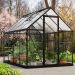 6' x 8' Palram Canopia Hybrid Walk In Black Polycarbonate Greenhouse (1.85m x 2.47m)