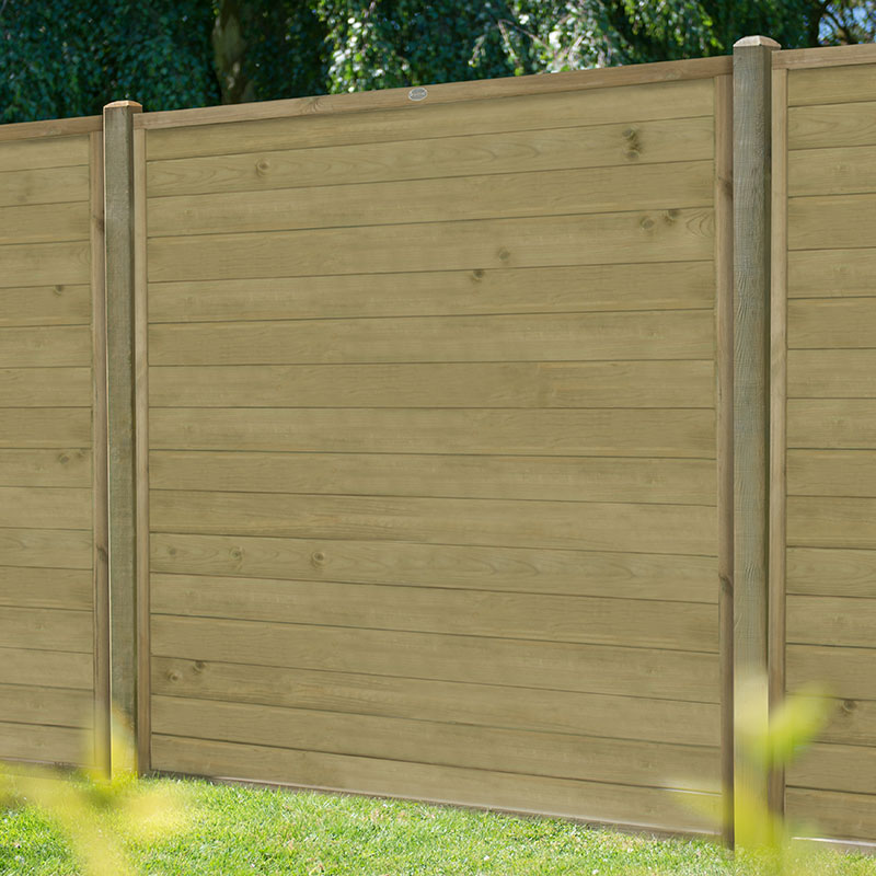 Product photograph of Forest 6 X 5 Pressure Treated Tongue And Groove Fence Panel 1 83m X 1 52m from Buy Sheds Direct